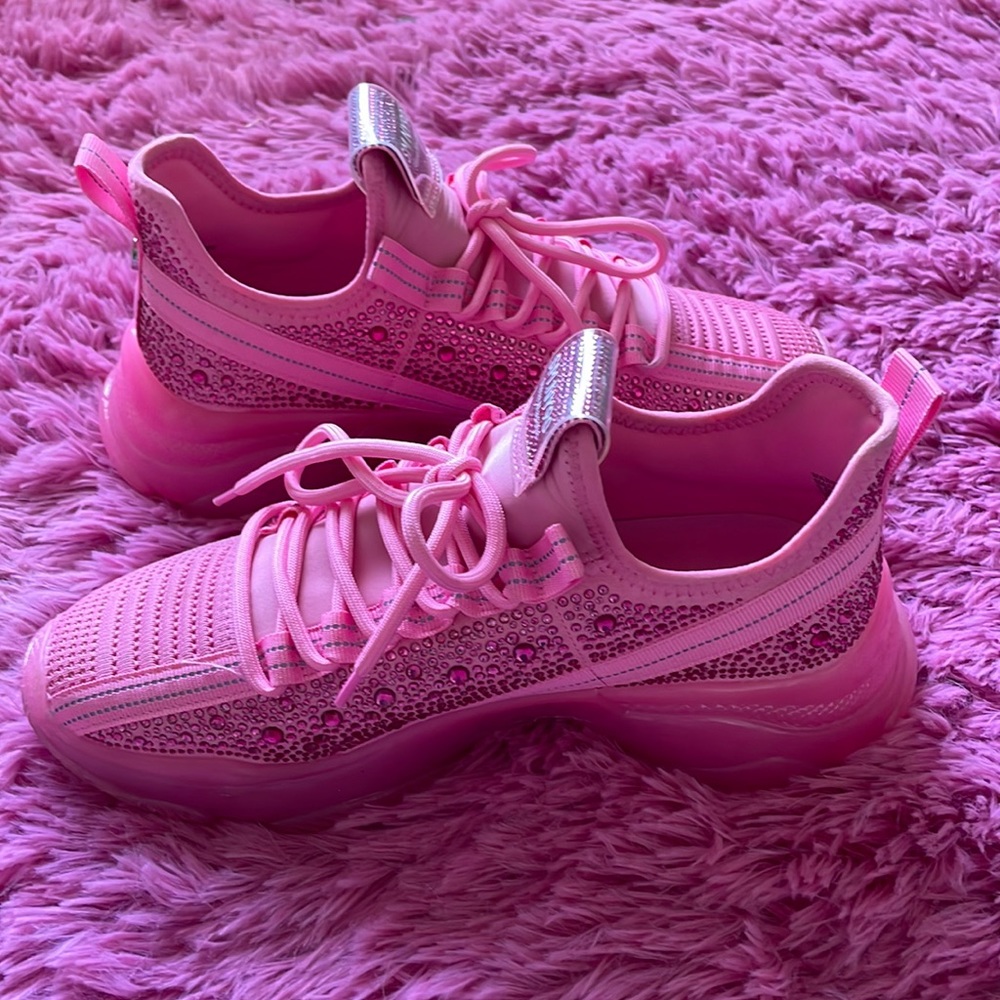 Steve Madden Maxima Hot Pink Sneakers